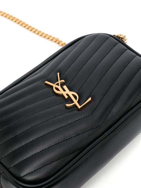 Saint Laurent Bolsa Transversal Com Placa .